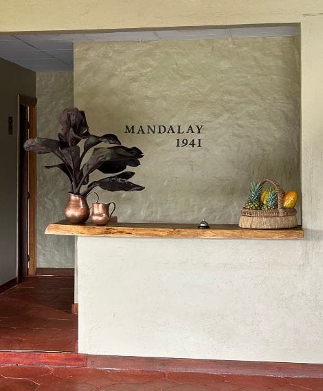 Agroturismo hotel Mandalay 1941